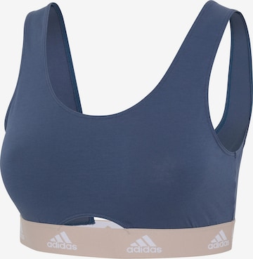 ADIDAS SPORTSWEAR Sports bra in Blue: front