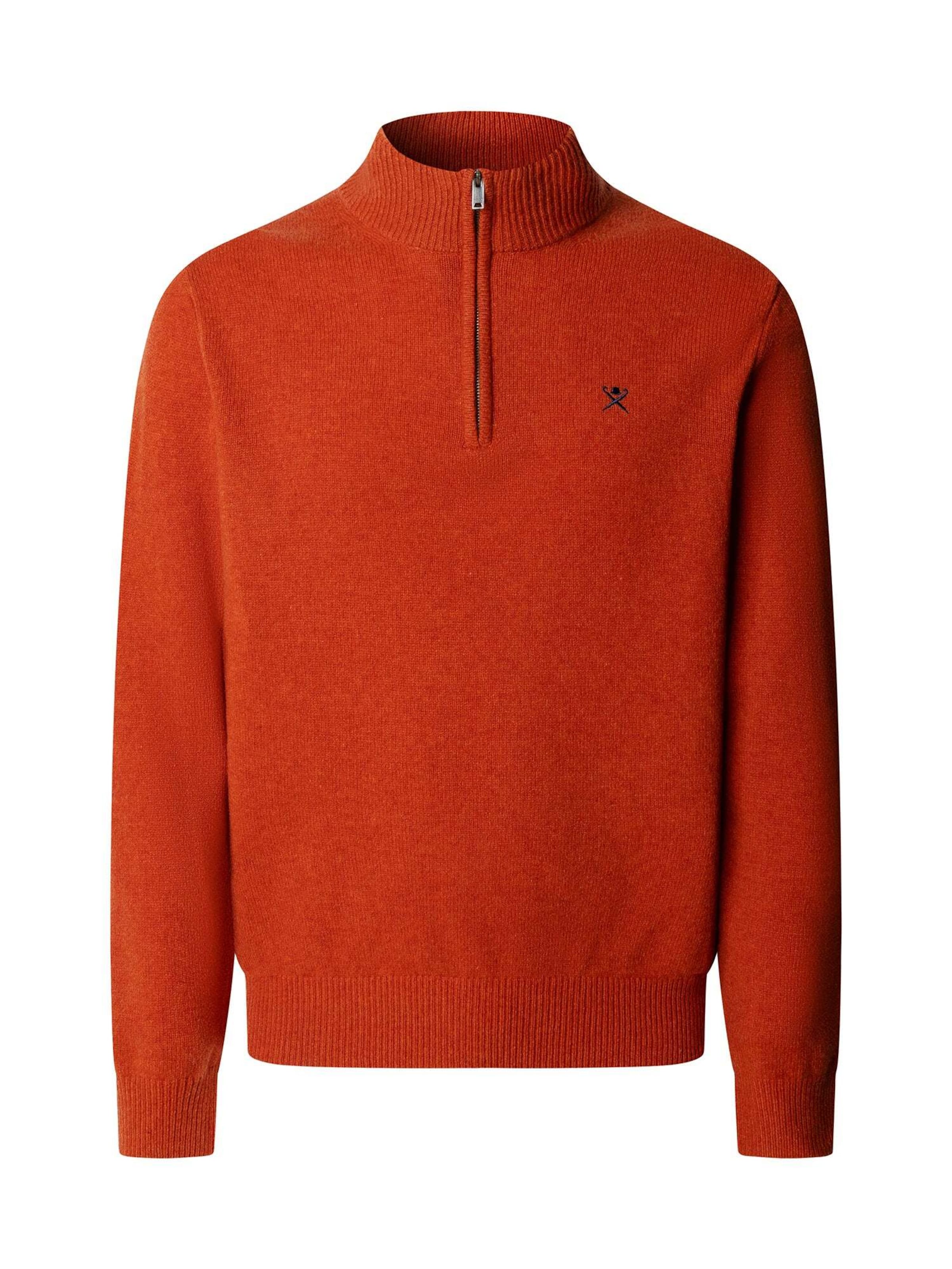 Pullover di Hackett London in arancione: frontale