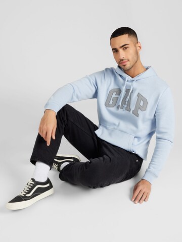 GAP Sweatshirt 'HERITAGE' i blå