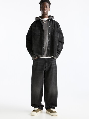 Pull&Bear Tussenjas in Zwart