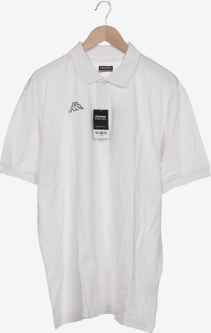 KAPPA Shirt in XXL in White: front