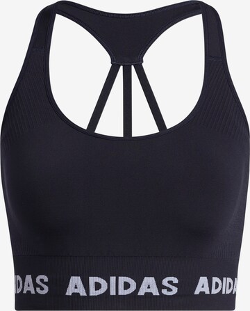 Bustier Soutien-gorge de sport ADIDAS SPORTSWEAR en bleu : devant