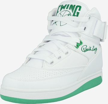 Patrick Ewing Sneakers hoog 'EWING' in Wit: voorkant