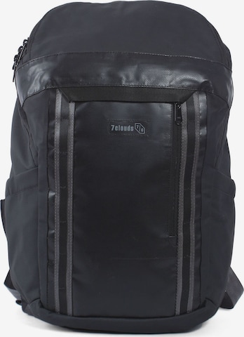 7clouds Rugzak 'Suno 7.1' in Zwart: voorkant