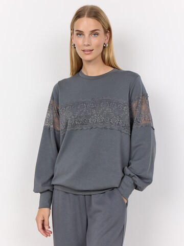 Felpa 'Banu 201' di Soyaconcept in grigio: frontale