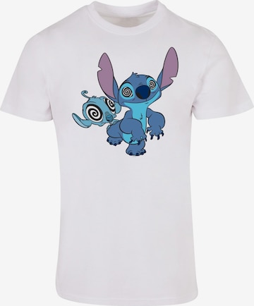T-Shirt 'Lilo And Stitch - Hypnotized' ABSOLUTE CULT en blanc : devant