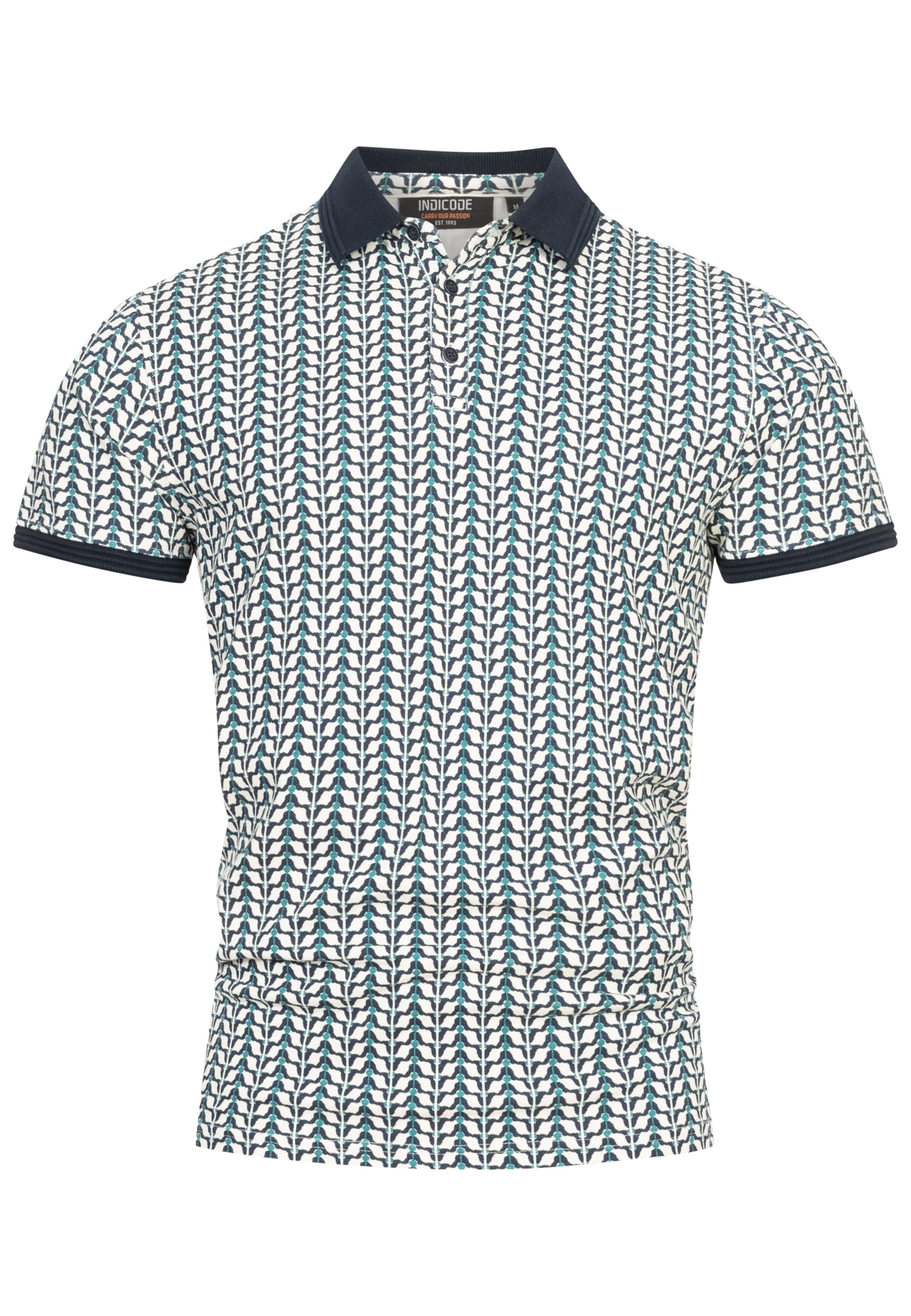 INDICODE JEANS Shirt ' Hermann ' in Blue: front