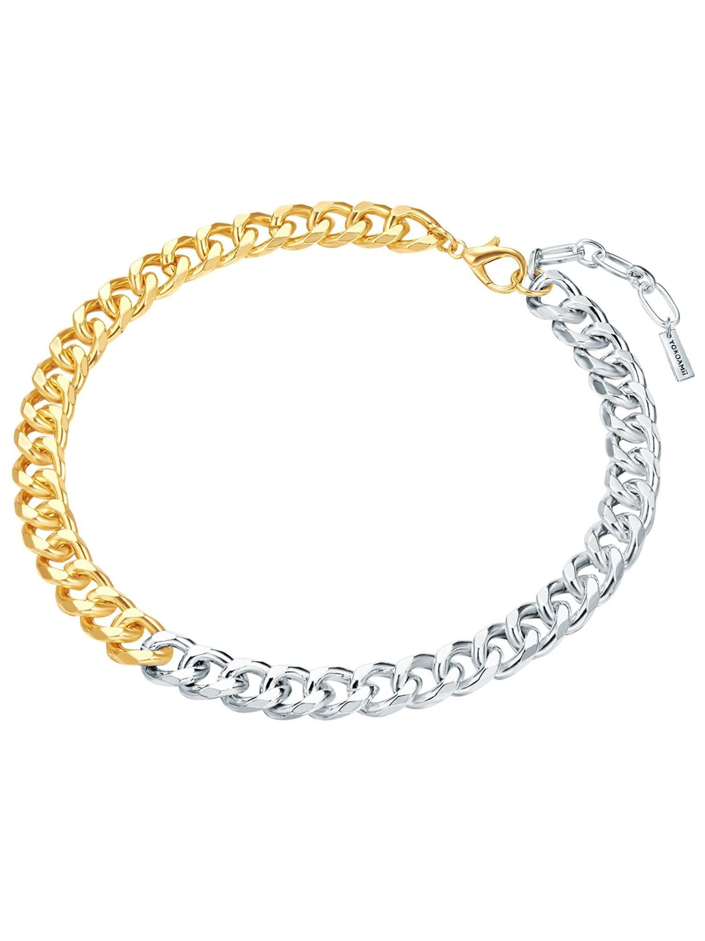 Collana di Yokoamii in oro: frontale