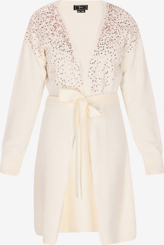 faina - Cárdigan en blanco: frente