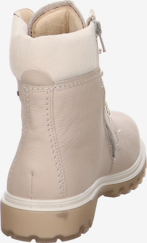 SUPERFIT Schnürstiefelette in Beige