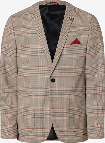 Finshley & Harding London Slim fit Suit Jacket ' Jimmy ' in Beige: front