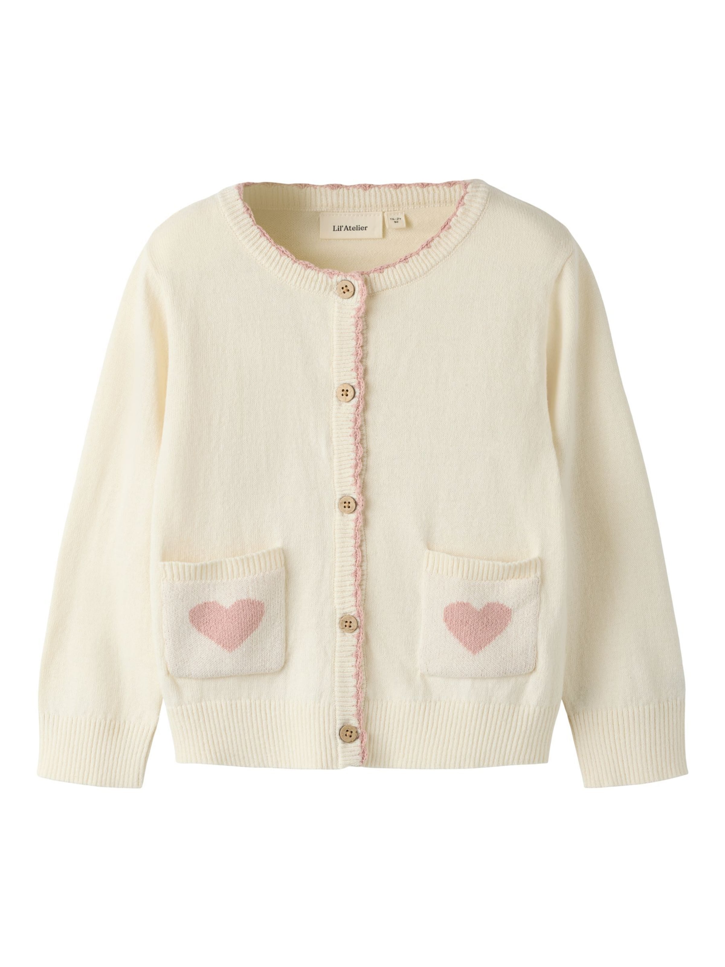 NAME IT - Cárdigan en blanco: frente