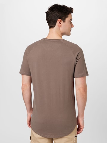 JACK & JONES - Ajuste regular Camiseta en marrón