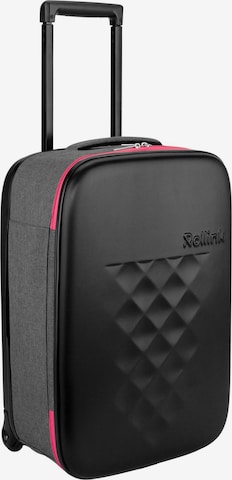 Trolley 'Flex' di Rollink in nero: frontale