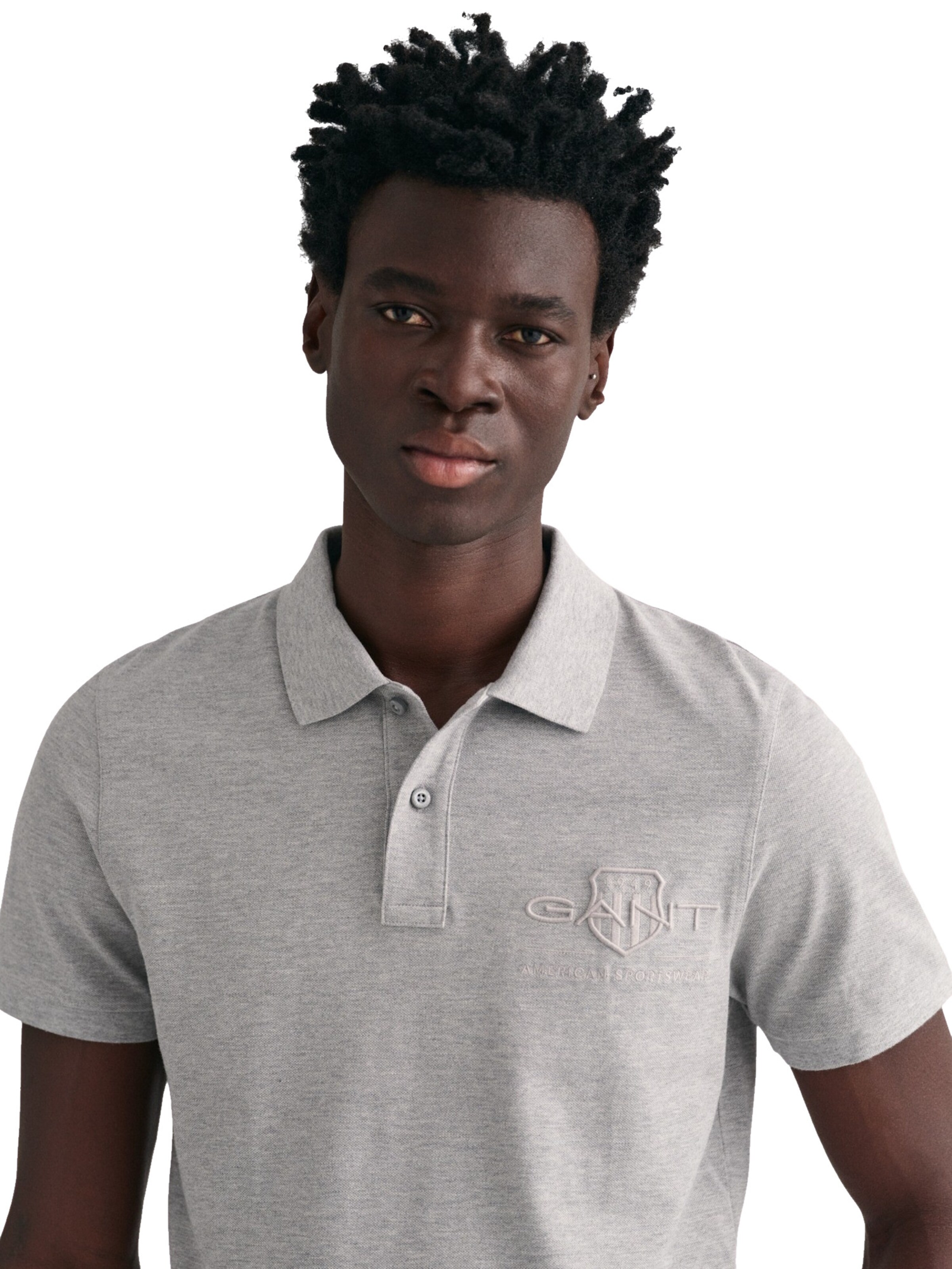 GANT Tričko - Sivá