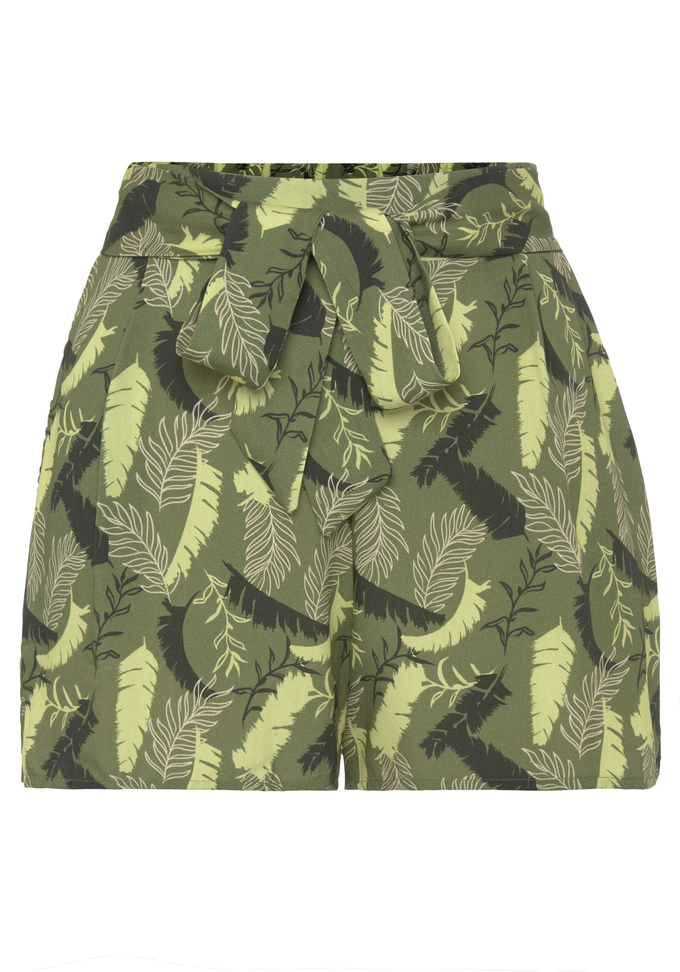 s.Oliver Avar lõige Püksid, värv roheline: eest vaates