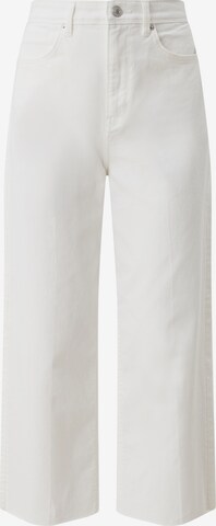 s.Oliver Wide leg Jeans in White: front