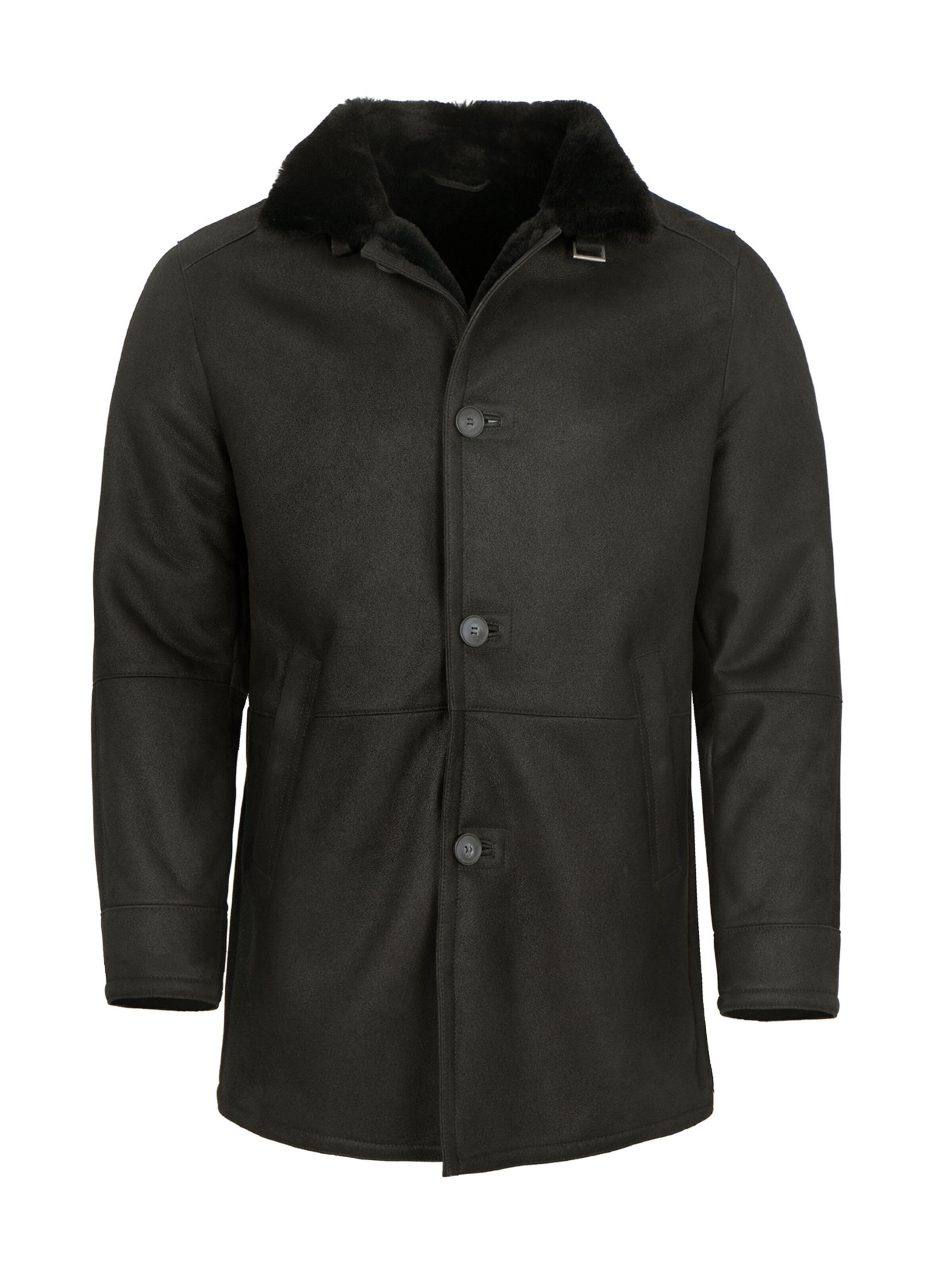 Jilani Übergangsjacke 'Emery'‌‌ in Schwarz: Vorderseite