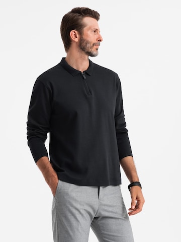 T-Shirt 'OM-POLS-0130' Ombre en noir