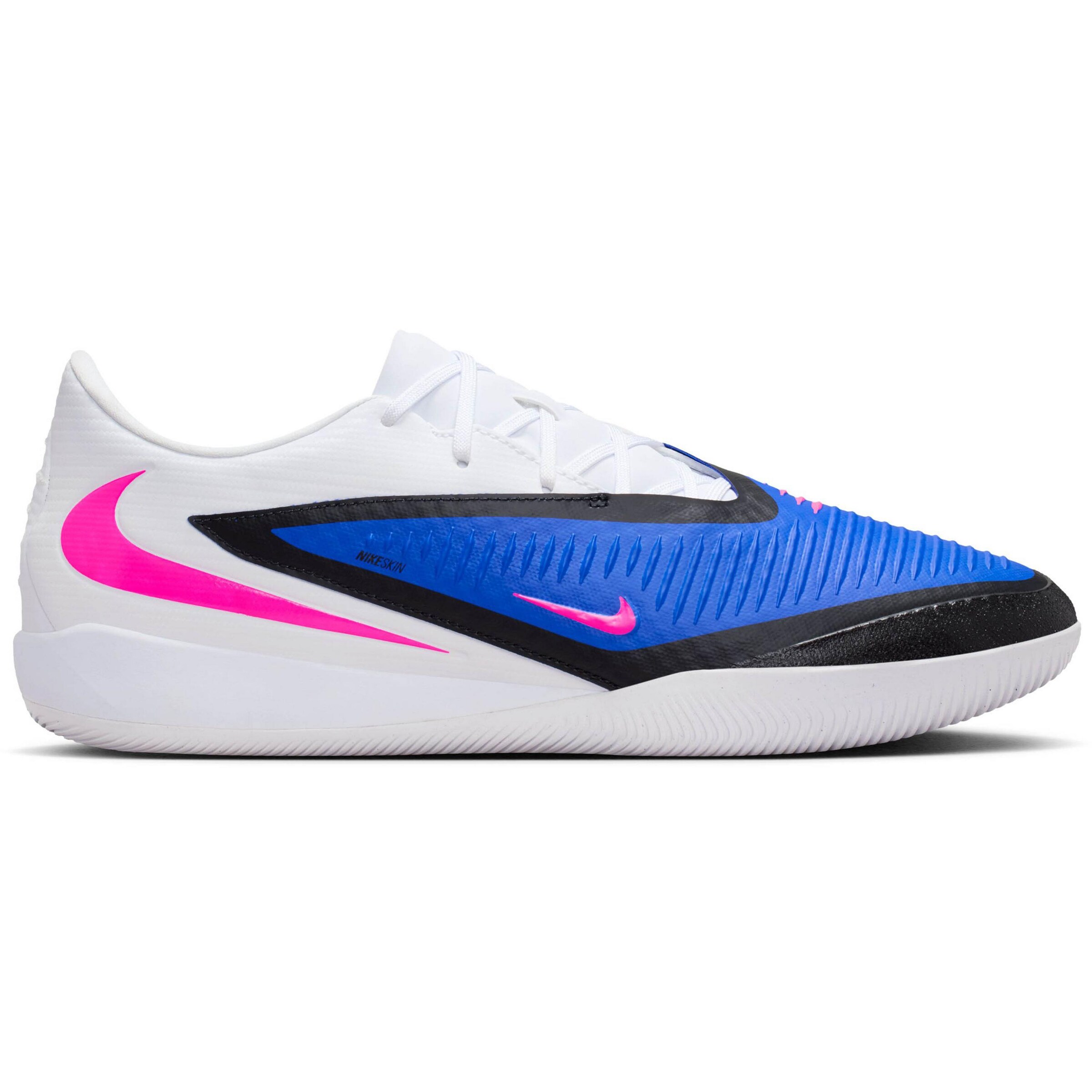 NIKE Soccer Cleats 'PHANTOM 6 LOW ACAD IC' in White: front