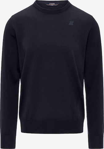 K-Way Pullover 'SEBASTIEN Maglieria' in Blau: Vorderseite