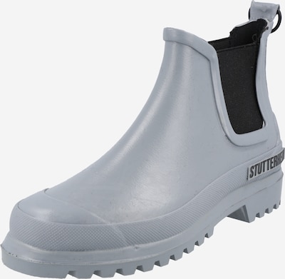 Stutterheim Rubber Boots in Grey / Black, Item view
