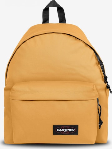 EASTPAK Backpack in Yellow: front