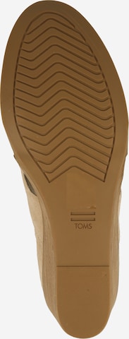 Décolleté 'KALLIE' di TOMS in beige