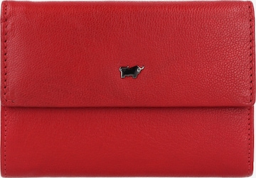 Braun Büffel Wallet 'Anna' in Red: front