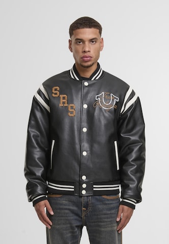 True Religion Between-Season Jacket 'Varsity' in Black