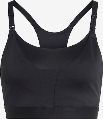 Soutien-gorge de sport 'Optime Workout' ADIDAS PERFORMANCE en noir : devant