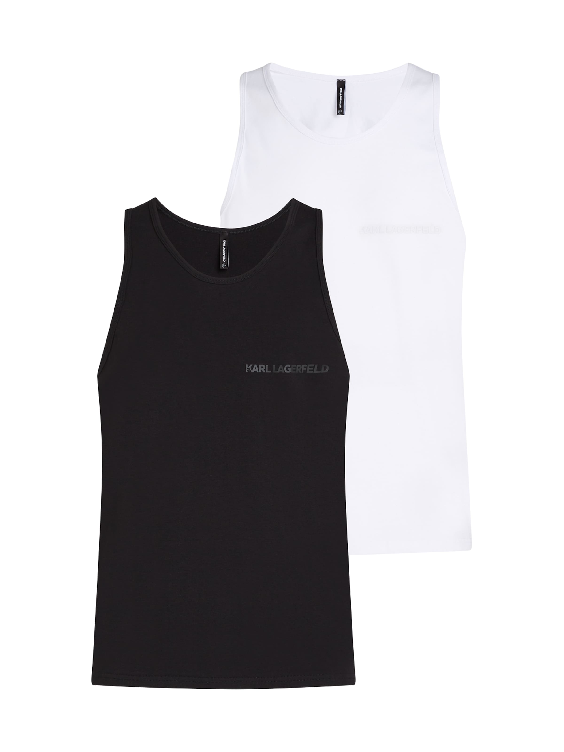 Karl Lagerfeld Нательная майка в Черный: спереди