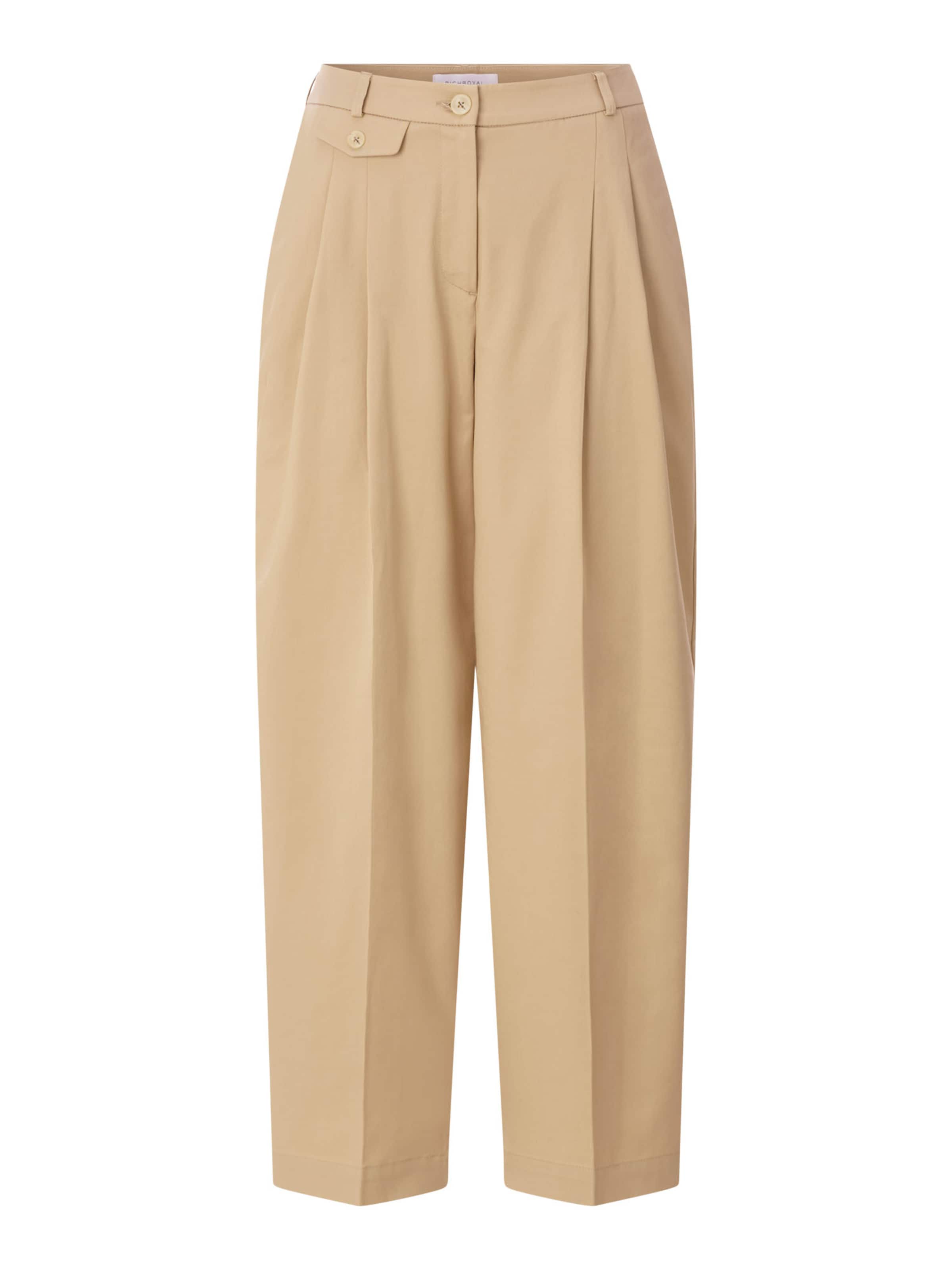 Rich & Royal Regular Hose in Beige: Vorderseite