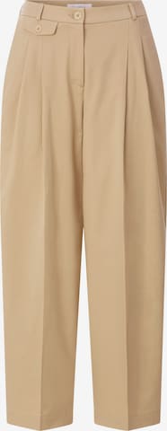 Rich & Royal Regular Suorat housut värissä beige: etupuoli