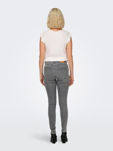 ONLY Skinny Jeans 'DRUNA' in Grey