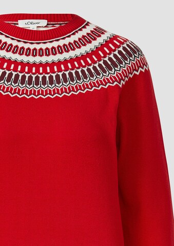 Pull-over s.Oliver en rouge