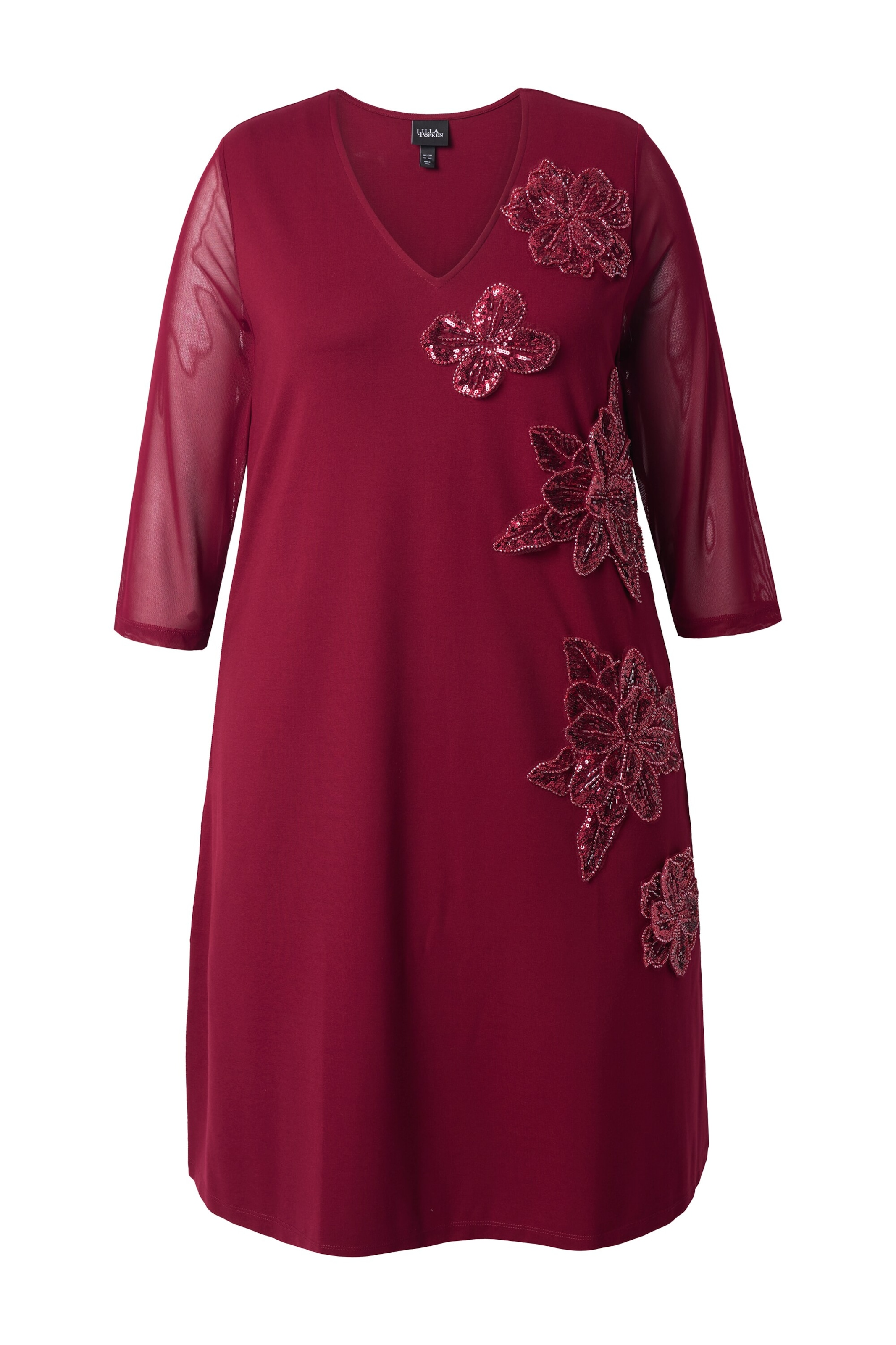 Ulla Popken Dress in Dark red, Item view