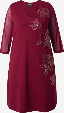Ulla Popken Dress in Red: front