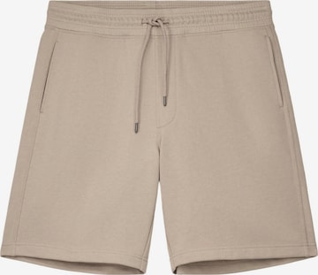 BALMOHK Loosefit Housut värissä beige: etupuoli