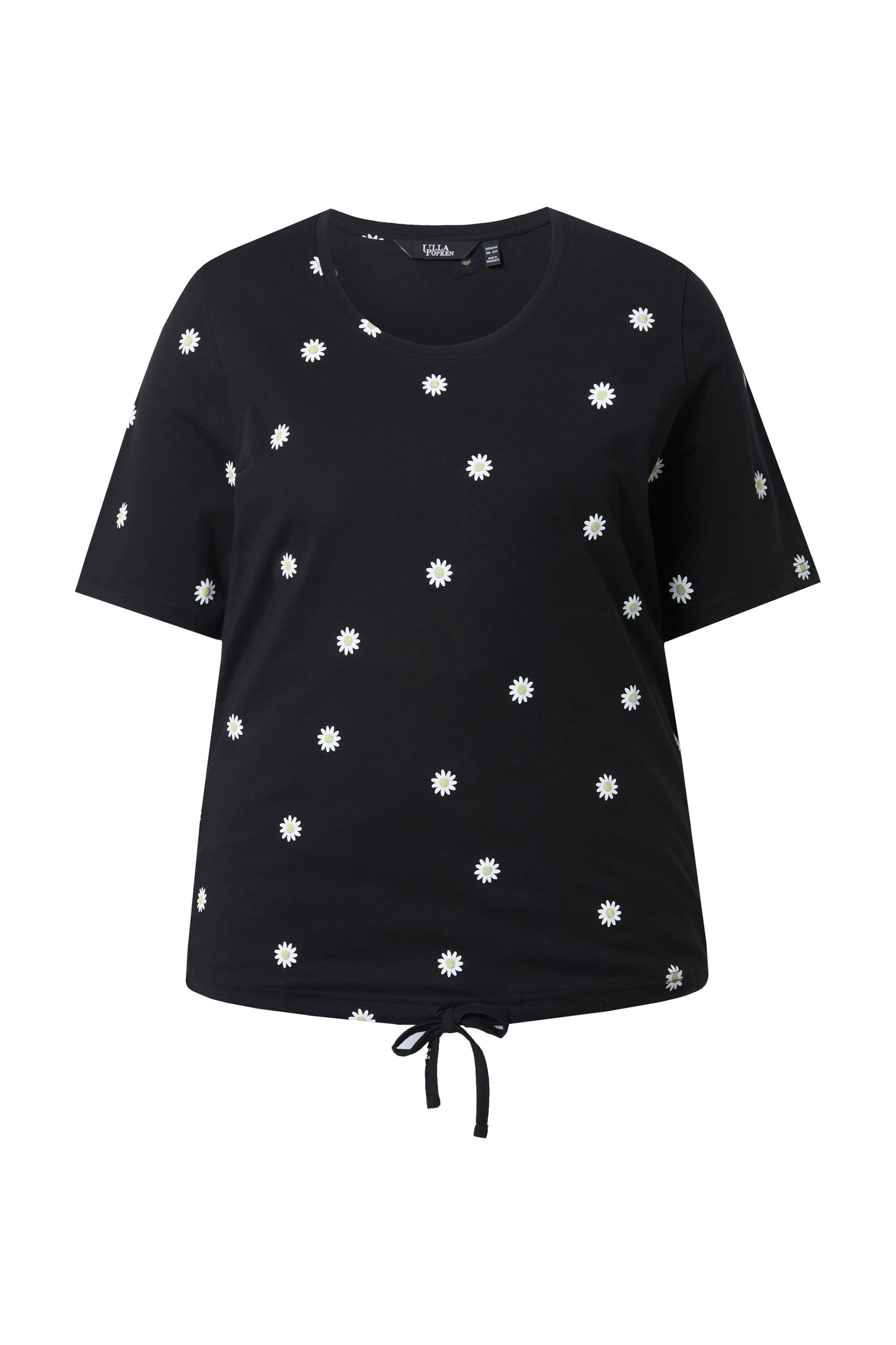 Ulla Popken Shirt in Black: front