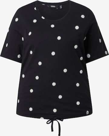 Ulla Popken Shirt in Black: front