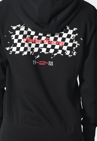 Pas De Monaco Sweat jacket 'Circuit 88' in Black