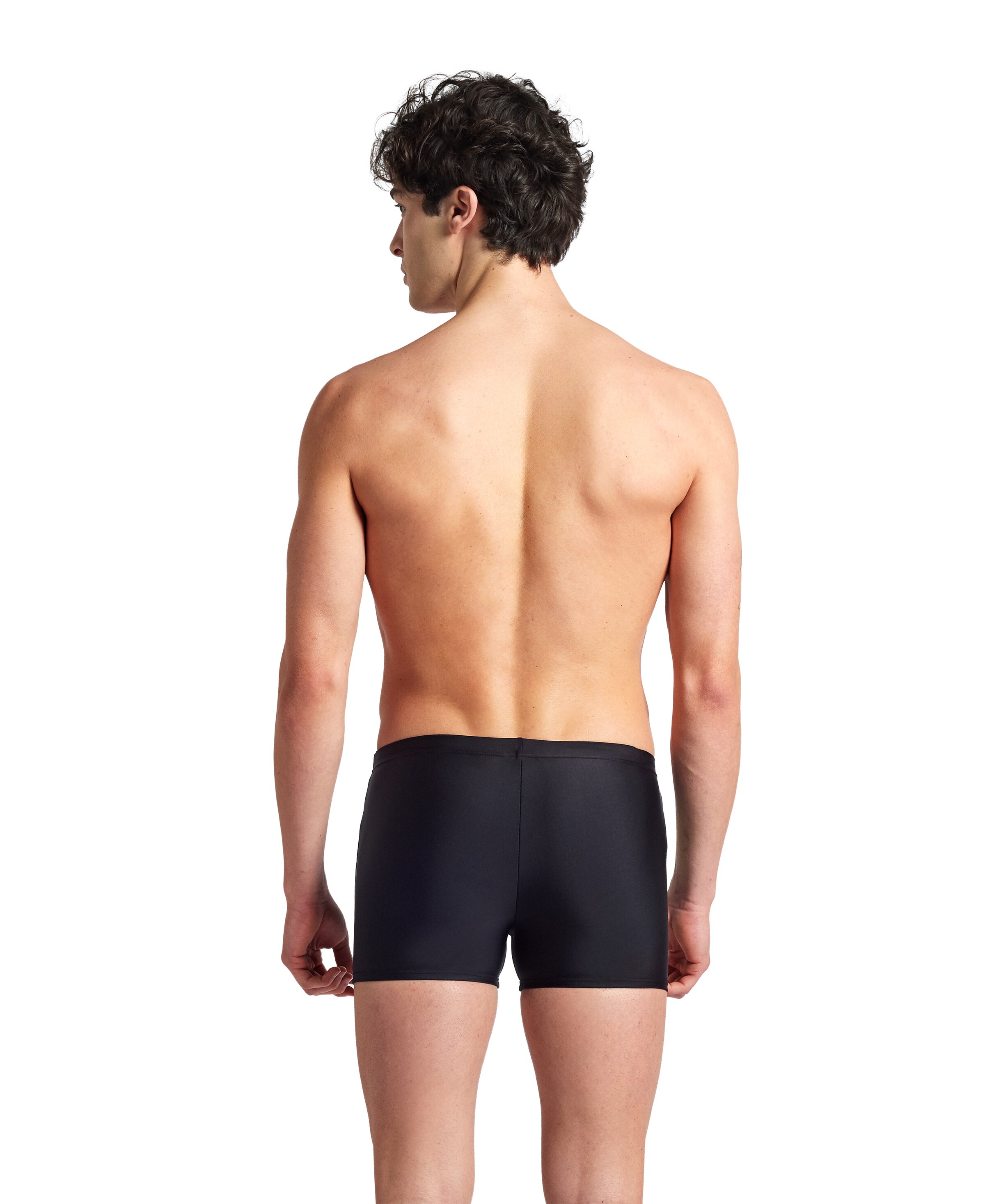 ARENA Athletic Swim Trunks in Black