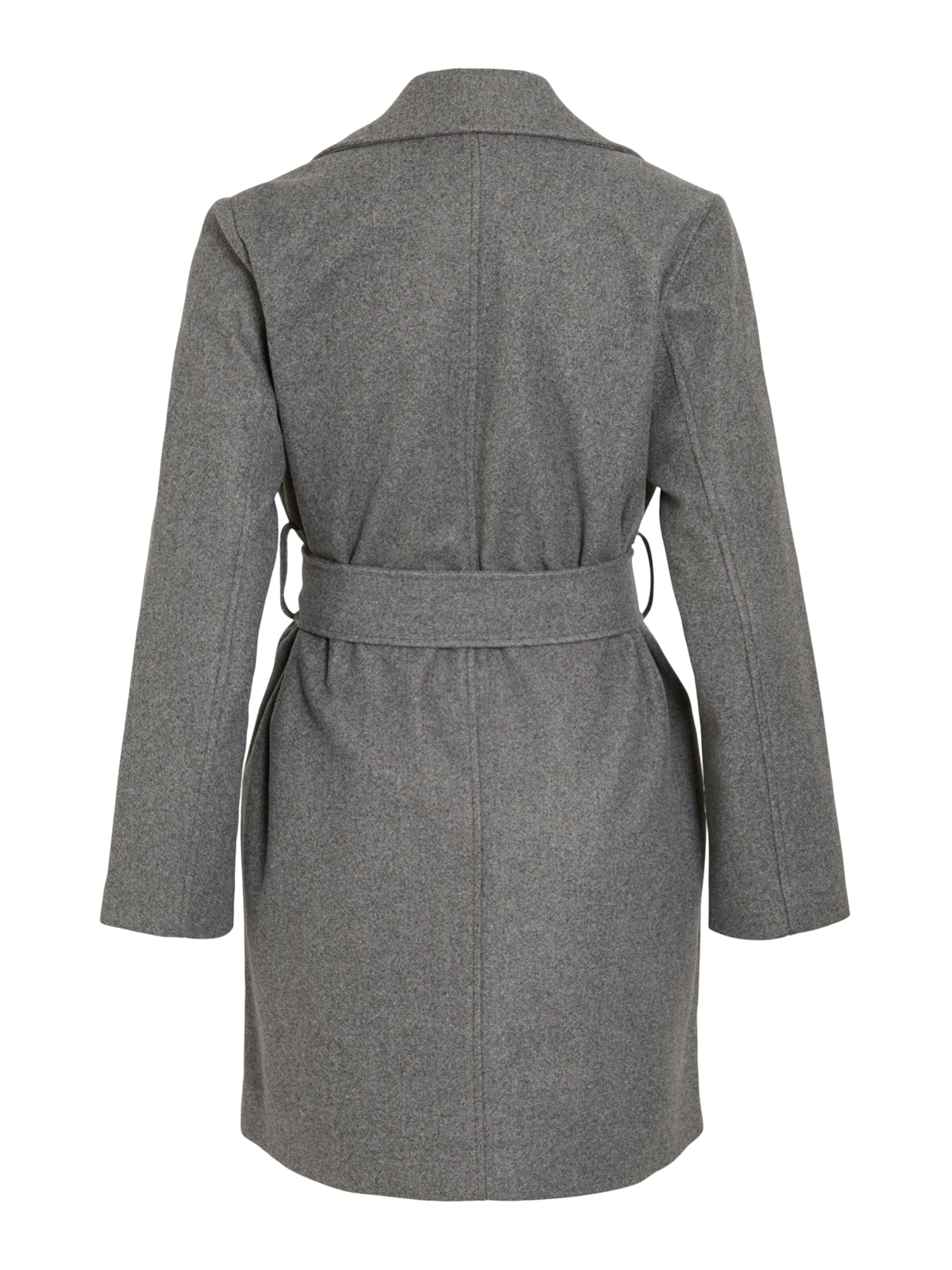 VILA Between-seasons coat in Grey