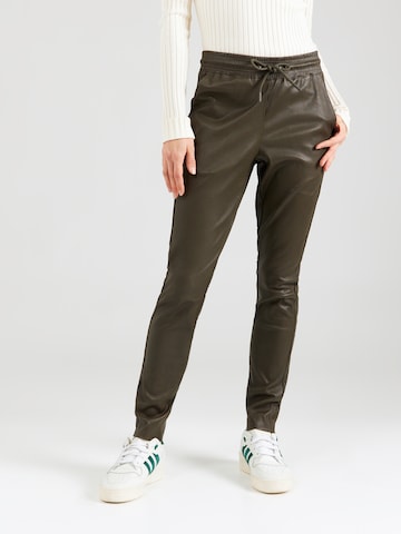 Goosecraft Regular Trousers 'Amy' in Green: front