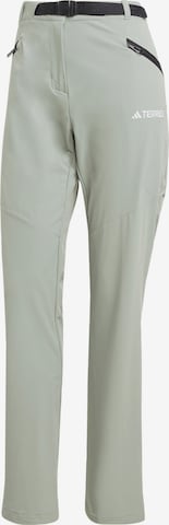 ADIDAS TERREX Outdoor Pants 'Terrex' in Green: front