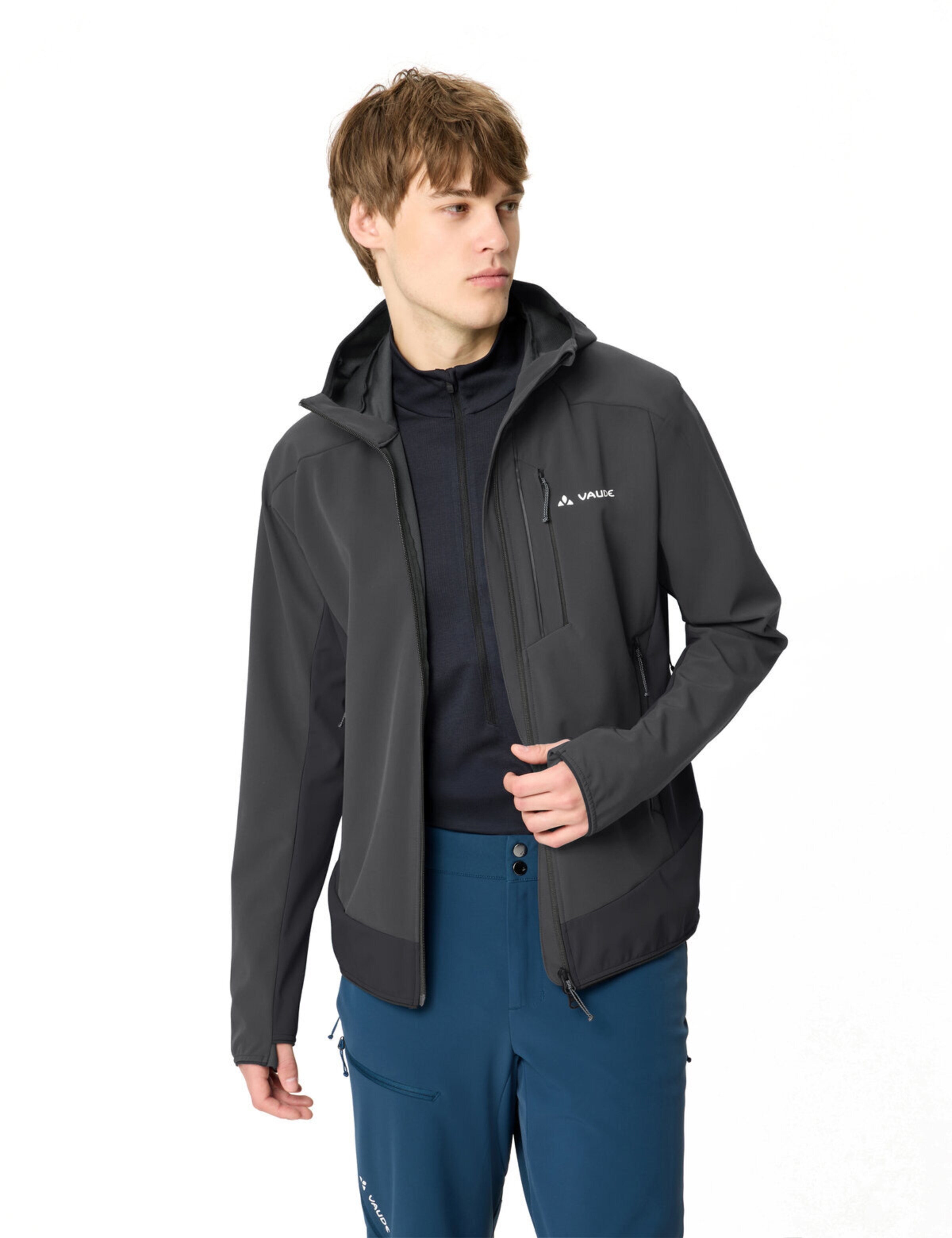 VAUDE Sportjas 'Larice' in Zwart