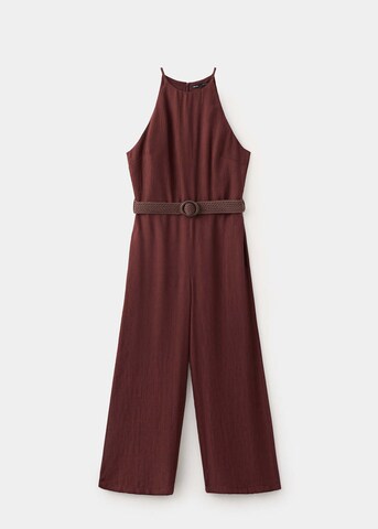 MANGO Jumpsuit in Red