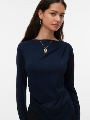 VERO MODA Bluse 'VMMille' i blå