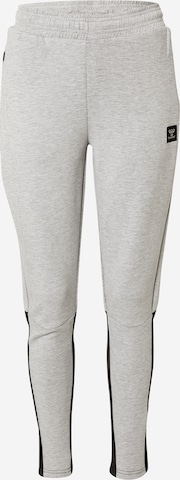 Regular Pantalon de sport 'Essi' Hummel en gris : devant